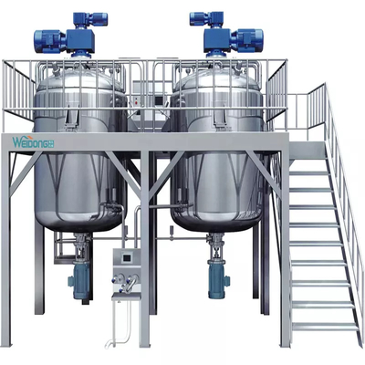 多目的2.2KW SUS304の香水の生産設備の混合タンク