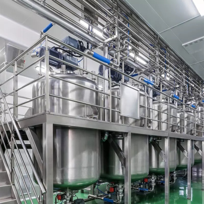 多目的2.2KW SUS304の香水の生産設備の混合タンク