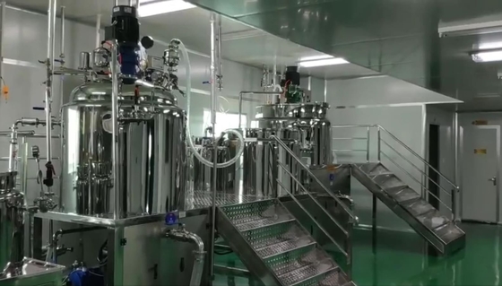 真空ボディ クリームの化粧品の乳化剤のミキサー機械 63RPM 漏れ防止