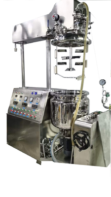 化粧品クリーム 10L 実験室用固定真空ミキサー乳化剤