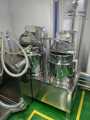 化粧品クリーム 10L 実験室用固定真空ミキサー乳化剤