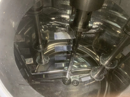高安全レベル 化粧品エムルジファヤ ミキサー 蒸気用電気熱油加熱方法