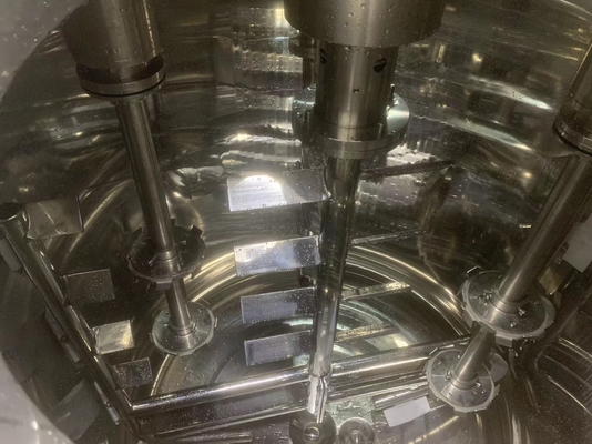 高安全レベル 化粧品エムルジファヤ ミキサー 蒸気用電気熱油加熱方法