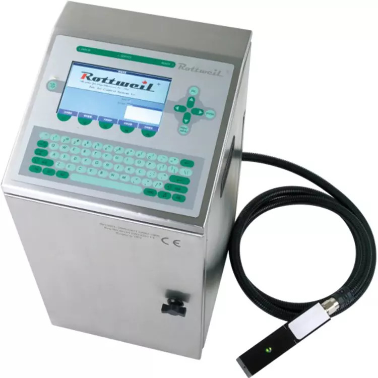 ハンドヘルドの携帯用補助装置 WDS 730 の多色刷りのインクジェット・プリンタ