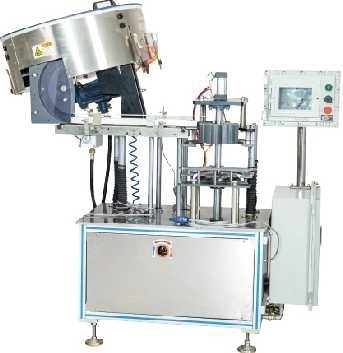 自動包装システム エーロゾル プロダクトねじおおう機械150びん/最低PLC